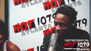 YUNG MAL x SPAGHETTI J 🍝 ICEBERG FREESTYLE LIVE ON HOT 1079 🔥 [upl. by Azitram58]