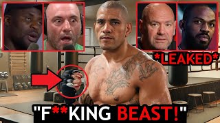 ALEX PEREIRA SCARY NEW FOOTAGE👀TRAININGJoe Rogan Dana White Jon Jones amp Francis Ngannou REACT [upl. by Schwing107]