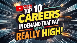 Top 10 Careers in Demand that’s Pays Really High [upl. by Corsetti]