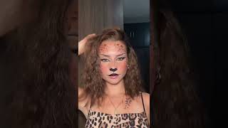 Fierce Leopard Makeup Tutorial Unleash Your Wild Side tiktok sooraa [upl. by Etz]