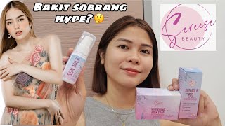 FIRST IMPRESSION  3 DAYS USING SEREESE BEAUTY PRODUCTS 🤔 [upl. by Ynattirb]