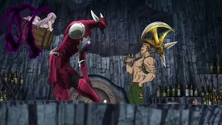 escanor vs galand full fight [upl. by Teemus]