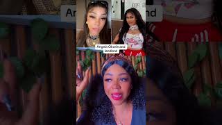 Angela okorie and Lekki land lord blogger pidgin nollywood [upl. by Ellery]