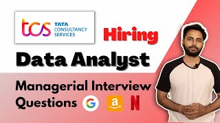 TCS Managerial Interview Questions 2022  TCS Hiring [upl. by Pacorro473]