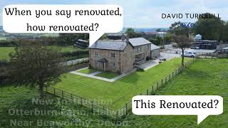 Otterburn Farm Devon  How Renovated [upl. by Wandie]