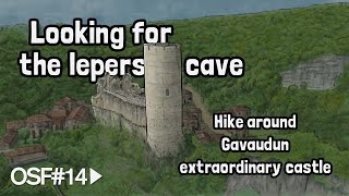 Looking for the lepers cave  Hike around Gavaudun extraordinary castle [upl. by Aubin]