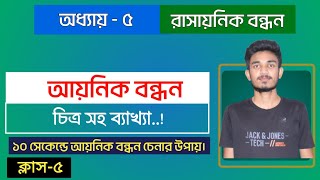 আয়নিক বন্ধন  আয়নিক বন্ধন কিভাবে গঠিত হয়  Ionic bond examples  SSC chemistry chapter 5 [upl. by Lukas]