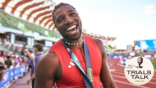 US Olympic Trials Day 3 Show Noah Lyles Kenny Fred Stun In 100m Unpacking Steeplechase Confusion [upl. by Yenroc682]