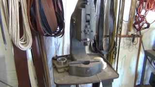 blacksmith shop tour  3  forging tools [upl. by Chancellor153]