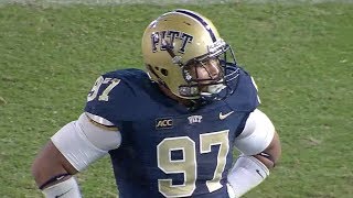 Aaron Donald vs Georgia Tech  Did You See That  PittLiveWire [upl. by Sito874]