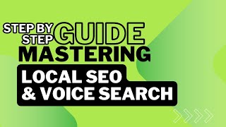 SEO amp Voice Search A StepByStep Guide [upl. by Tol]