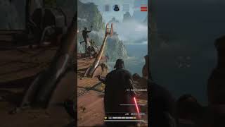 Can Han Solo Beat Darth Vader Star Wars Battlefront 2 [upl. by Swane]