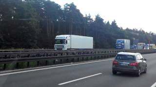 lkw unfall auf der a9 [upl. by Viens]