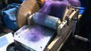 Working on a Drum Carder Part 2 [upl. by Ber]