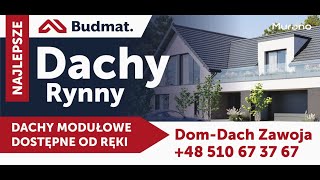 DomDach Zawoja Stalowe i Aluminiowe Pokrycia Dachowe Produkcja Sprzedaż Montaż Dachy Modułowe [upl. by Nikki]