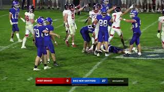 Highlights West Branch vs DikeNew Hartford September 6 2024 [upl. by Corey]