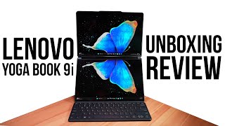 Yoga Book 9i Unboxing Review Cutdown DualScreen Tested Benchmarks Display Test Speaker Test [upl. by Ijan922]