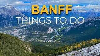 10 incredible natural wonders of BANFF  10 best Things to Do in Banff [upl. by Syla]