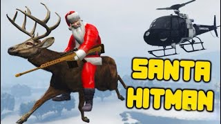 TREYTEN Completes Hitman Jobs as SANTA in GTA 5 RP [upl. by Bonar]