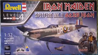 SPITFIRE MKII IRON MAIDEN ACES HIGH [upl. by Nylecsoj]