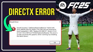 Fixing DirectX Function Error on FC25  StepbyStep Troubleshooting Guide [upl. by Eduino666]