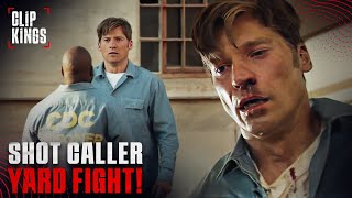 Moneys Prison Showdown The First Fight  Shot Caller Nikolaj CosterWaldau [upl. by Nyladnor379]