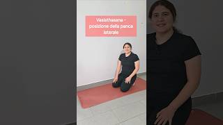 Vasisthasana la posizione yoga della Panca laterale 🧎‍♀️ [upl. by Cristoforo993]