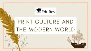 Quick Revision Print Culture and the Modern World  Class 10  NCERT Based [upl. by Kaine]