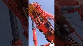 Biggest crine crane bigcrane excavator construction [upl. by Etteuqaj879]