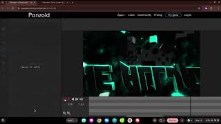 How to make an Intro or Outro using Panzoid Part One [upl. by Netloc]