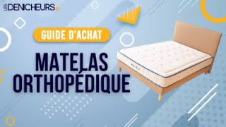 👓 MEILLEUR MATELAS ORTHOPÉDIQUE 2023  Comparatif amp Guide dachat [upl. by Notsur702]