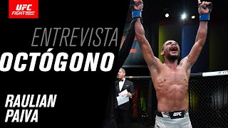 Entrevista de octógono com Raulian Paiva  UFC Vegas 32 [upl. by Etnud]