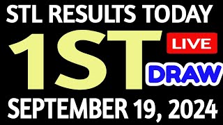 Stl results today 1st DRAW September 19 2024 stl batangas quezon [upl. by Dart]