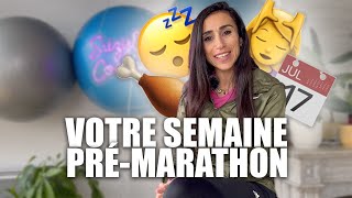 1 semaine avant marathon je vous dis tout [upl. by Annaek]