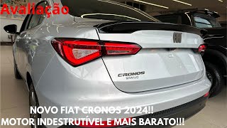 NOVO FIAT CRONOS 2024 [upl. by Enamrahc]