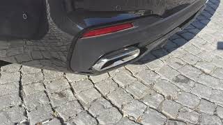 BMW 540i G30 M Performance exhaust sound [upl. by Des493]