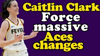 🚨Caitlin Clark Forces Massive Decision From Las Vegas Aces‼ [upl. by D'Arcy146]