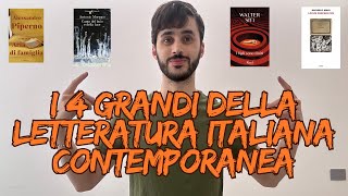 I 4 GRANDI DELLA LETTERATURA ITALIANA CONTEMPORANEA [upl. by Haggar916]