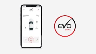 EVOSTART 2 — Remote car starter and alarm system app for iOS and Android [upl. by Bluhm]