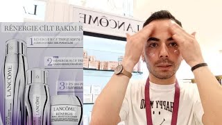 Lancome renergie serisi triple serum triple göz kremi ve 300 pepdide krem [upl. by Latimer34]