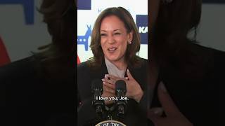 Biden to Harris Im watching you kid I love you [upl. by Eloc]