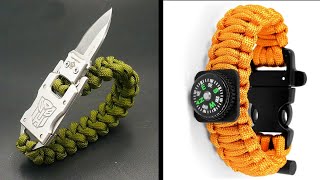 TOP 10 BEST PARACORD BRACELET FOR SURVIVAL 2021 [upl. by Aihtnys]