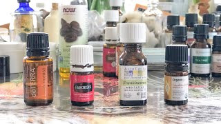 COMPARING 4 DIFFERENT ESSENTIAL OIL BRANDS [upl. by Czarra]