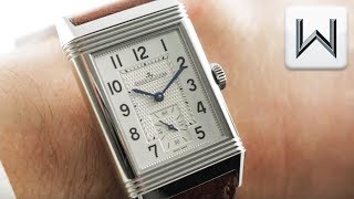 JaegerLeCoultre Reverso Classic Small Second Large Q3858522 Luxury Watch Review [upl. by Cull]