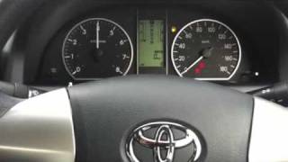 2010 Toyota Premio 15 F NZT260 speedometer [upl. by Aggarwal]