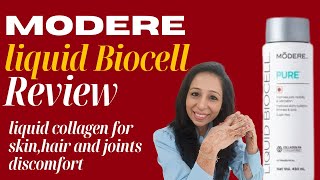 Modere Liquid Biocell Review Liquid Collagen for skin hair and joints pain Benefits of Collagen [upl. by Annavoig]