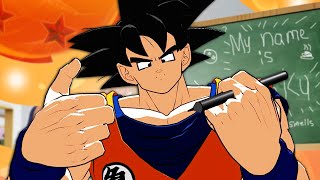 Goku Goes to School VRChat [upl. by Yeclehc]