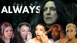 Fans Reaction to SNAPES MEMORIES  Harry Potter and the Deathly Hallows Part 2 Reaction [upl. by Sirahs]