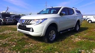 2015 Mitsubishi L200 Обзор интерьер экстерьер двигатель [upl. by Anwahsar]