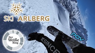 Arlberg POV Snowboard Cruise [upl. by Glasgo]